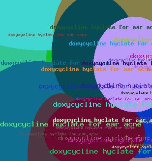 Doxycycline Hyclate For Ear Acne